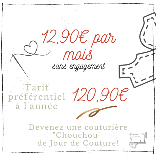 tarif club jour de couture tarif club jour de couture
