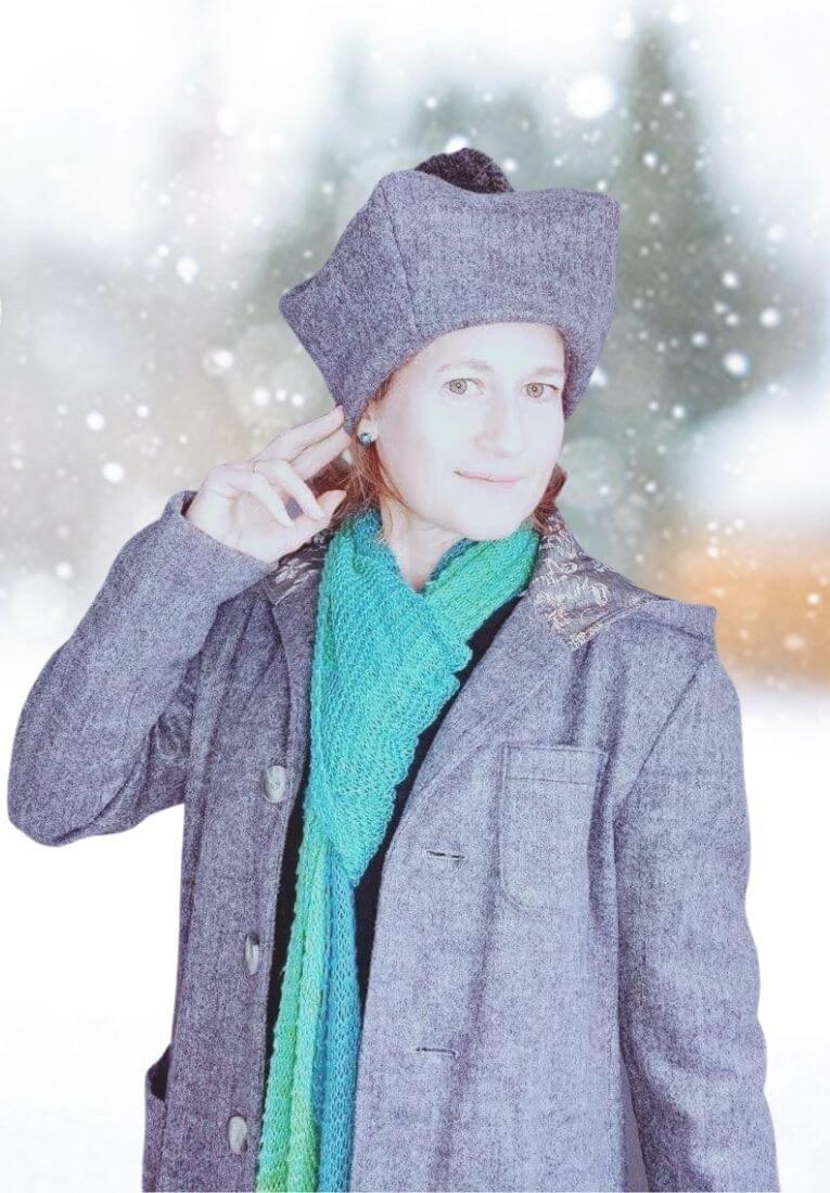 Chapeau femme bordeaux hiver, bonnet beret laine tendance livré 48h!