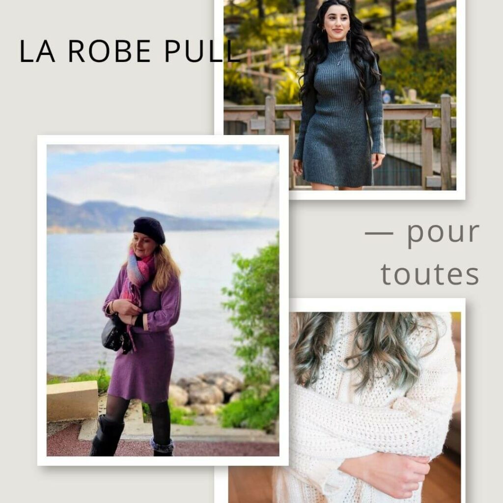 Comment coudre et bien porter la robe pull?